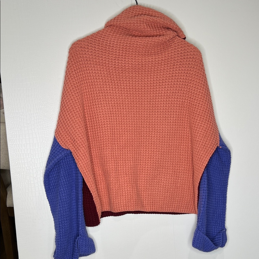 Free People Multicolor Turtleneck Sweater - Picture 6 of 6